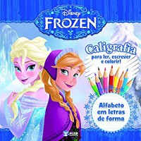 Disney Frozen Caligrafia Alfabeto Em Letras De Forma