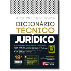 Dicionario Tecnico Juridico