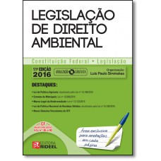 Legislacao De Direito Ambiental (11Ed/2016)