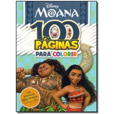 100 Paginas Colorir - Moana