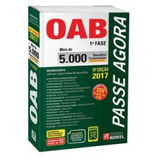 Passe agora OAB 1a fase - 5.000 questões comentadas