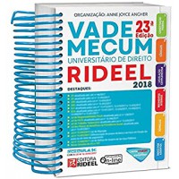 Vade Mecum Universitário De Direito Rideel 2018