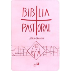 Bíblia Pastoral - Zíper - Rosa