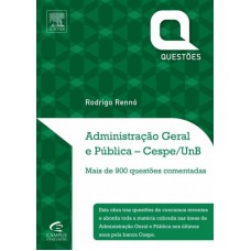 Administração Geral E Pública - Questões Comentadas - Cespe/Unb