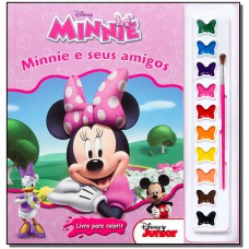 Minnie E Seus Amigos - Livro Para Colorir
