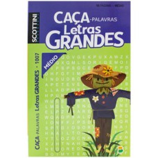 Scottini Caça-palavras Letras Grandes (96p) N.1007 (Médio)