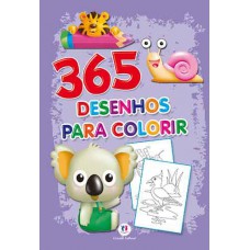 365 desenhos para colorir (lilas)