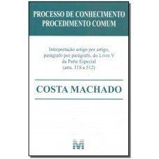 Processo de conhecimento: Procedimento comum - 1 ed. 2018