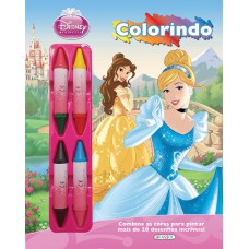 Disney - colorindo - princesa