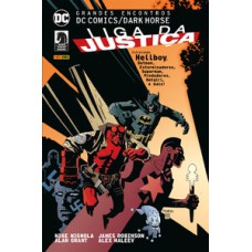 Grandes encontros: dc comics / dark horse - liga da justiça - volume 1