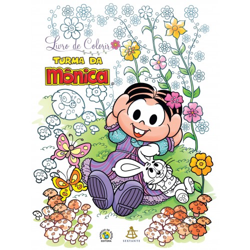 jogos da monica colorir  Monica para colorir, Desenho da monica