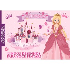 Princesas - Prancheta para colorir
