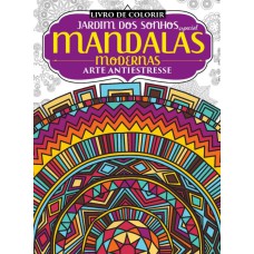 Livro Colorir jardim dos sonhos especial - Mandalas Modernas