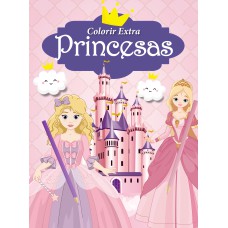 Princesas - Colorir - Extra