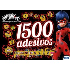 Ladybug Prancheta para Colorir com 1500 Adesivos