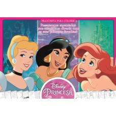 Disney Prancheta Para Colorir - Princesas