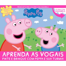 Peppa Pig Prancheta para Colorir com Aquarela