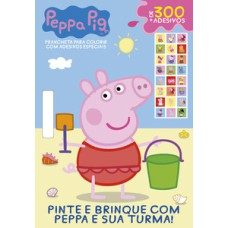 Peppa Pig - Prancheta para colorir com adesivos especial