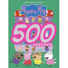 Peppa Pig Superlivro de Adesivos - 500 Adesivos