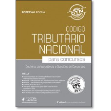 Codigo Tributario Nacional Para Concursos (Ctn) (2015) - 3A Edicao - Conforme Novo Cpc