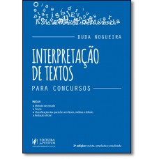 Interpretacao De Textos Para Concursos (Inclui Redacao Oficial) (2016) -  2A Ed.: Rev, Amp. E Atual.