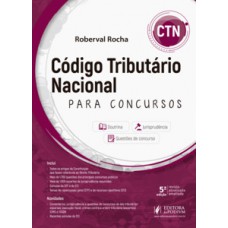 Código tributário nacional para concursos - CTN