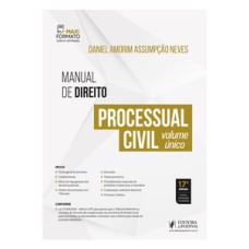 Manual de direito processual civil - Volume único (2025)