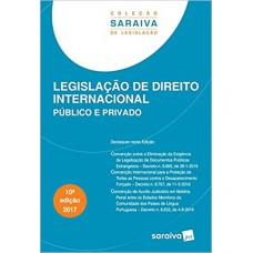 Saraiva De Legislacao - Legislacao De Direito Internacional