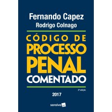Código de processo penal comentado - 2ª edição de 2017