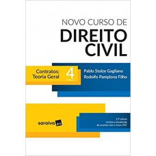 Novo Curso De Direito Civil 4 Tomo I - Contratos - Teoria Geral