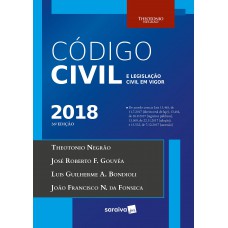 Código civil e legislação civil em vigor 2018