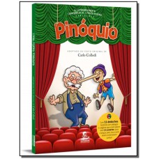 Pinóquio - Livro-Teatro com Dedoches e Cenários