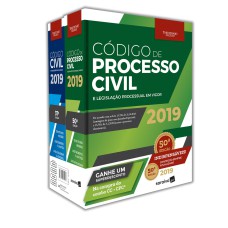 Combo TN : Código Civil e Código Processo Civil - 11ª edição de 2019