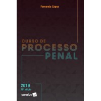 Curso de Processo Penal - 26ª edição de 2019