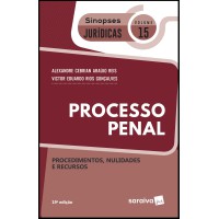 Sinopses Jurídicas: Processo penal - 19ª edição de 2019