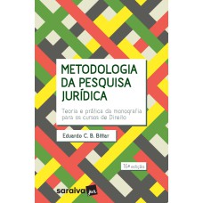 Metodologia da pesquisa jurídica - 16ª edição de 2019