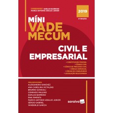 Míni Vade Mecum Civil e Empresarial - 8ª edição de 2019