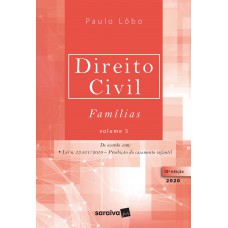 Direito Civil Famílias - Vol. 5 - 10ª edição de 2020