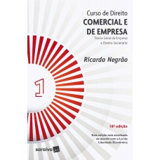 Curso de Direito Comercial e de Empresa Vol 1 -16 Ed de 2020 (SaraivaJur)