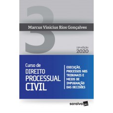 Curso de Direito Processual Civil Vol 3 - 13ª edição de 2020