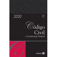 Código civil e constituição federal - Tradicional - 71ª edição de 2020