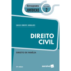 Sinopses - Direito Civil - Direito de Família - Volume 2 - 23ª Edição 2020