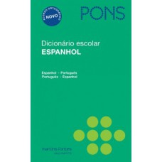 Dicionário escolar espanhol Pons