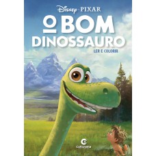 Livro Médio Ler e colorir - O Bom Dinossauro