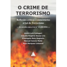 O crime de terrorismo