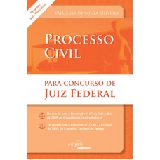 Direito processual civil para concurso de juiz federal