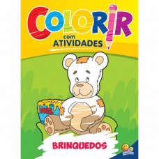 Colorir com Atividades: Brinquedos