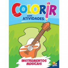 Colorir com Atividades: Instrumentos Musicais