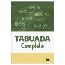 Tabuada completa - Kit c/10 Und.