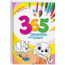 365 Desenhos para Colorir/ROSA (Espiral)